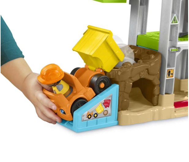 Fisher-Price Little People plac budowy zestaw z dźwiękiem - 1023380 - zdjęcie 4